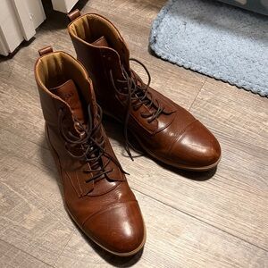 Amberjack leather boots